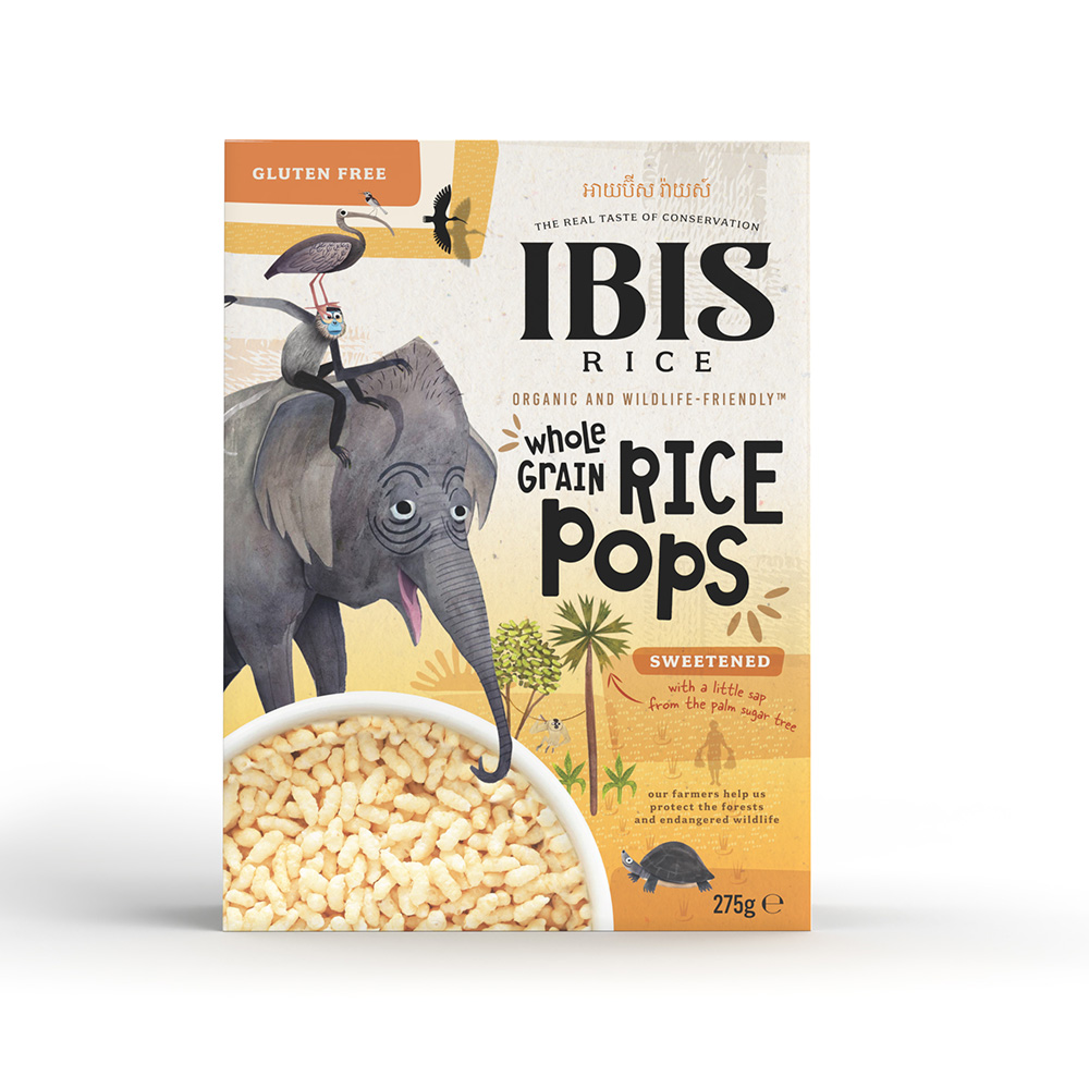 Wholegrain Rice Pops Sweetened