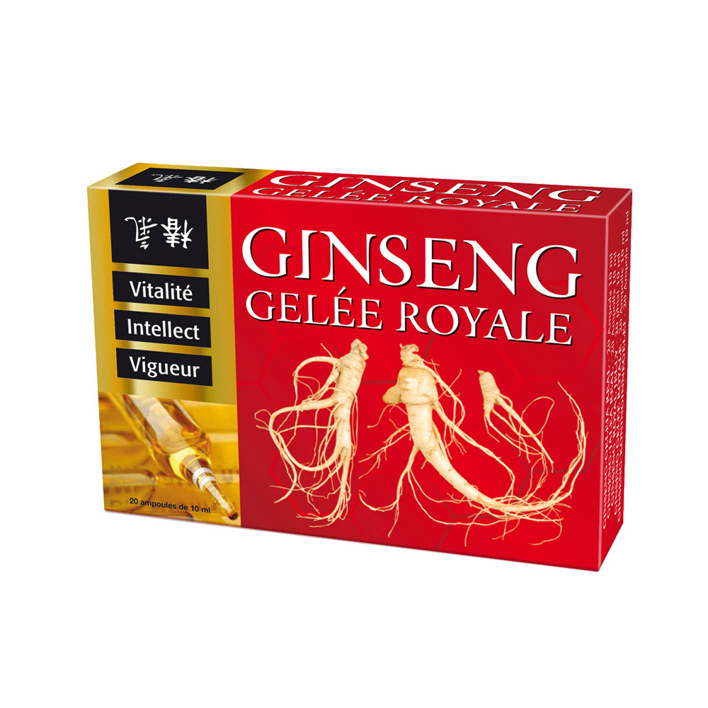 Ginseng + Royal jelly vials