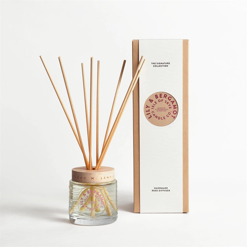 Lily & bergamot Reed diffuser 27cm x 8.5cm x 8.5cm