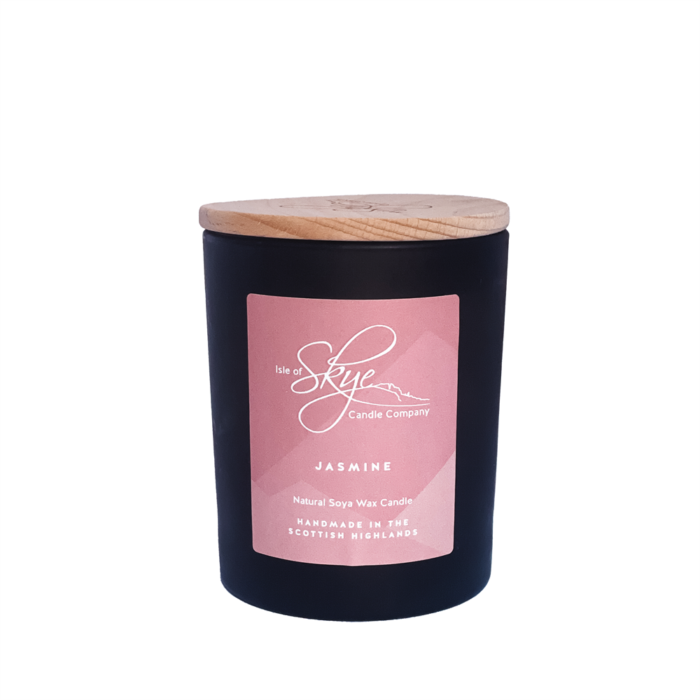 Jasmine Black Candle