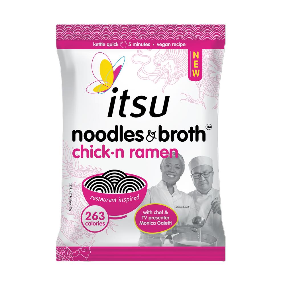 Chick'n Ramen Noodles & Broth (Pack of 6)