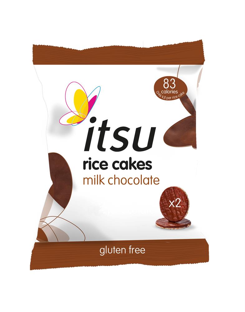 Milk Chocolate Rice Cakes