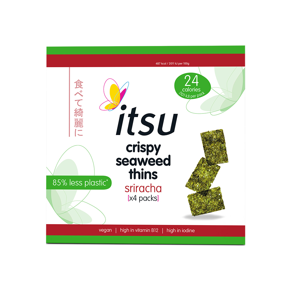 Siracha Crispy Seaweed Thins