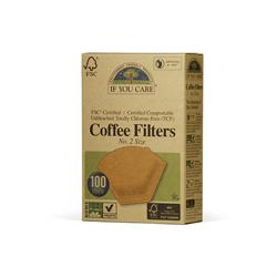 Coffee Filters No.2 Unbleached