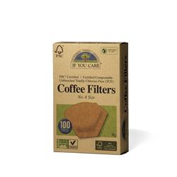 Coffee Filters No.4 Unbleached