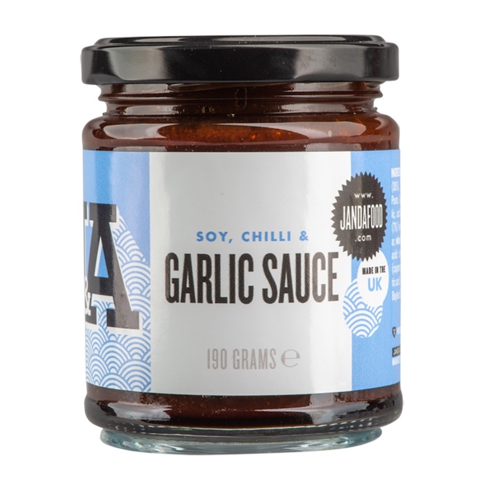 J&A Soy Chilli & Garlic Sauce