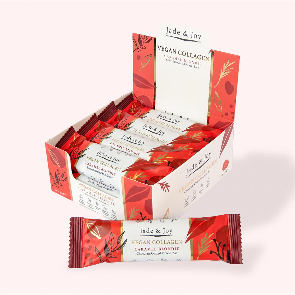 Vegan Collagen Caramel Blondie Protein Bar 50g