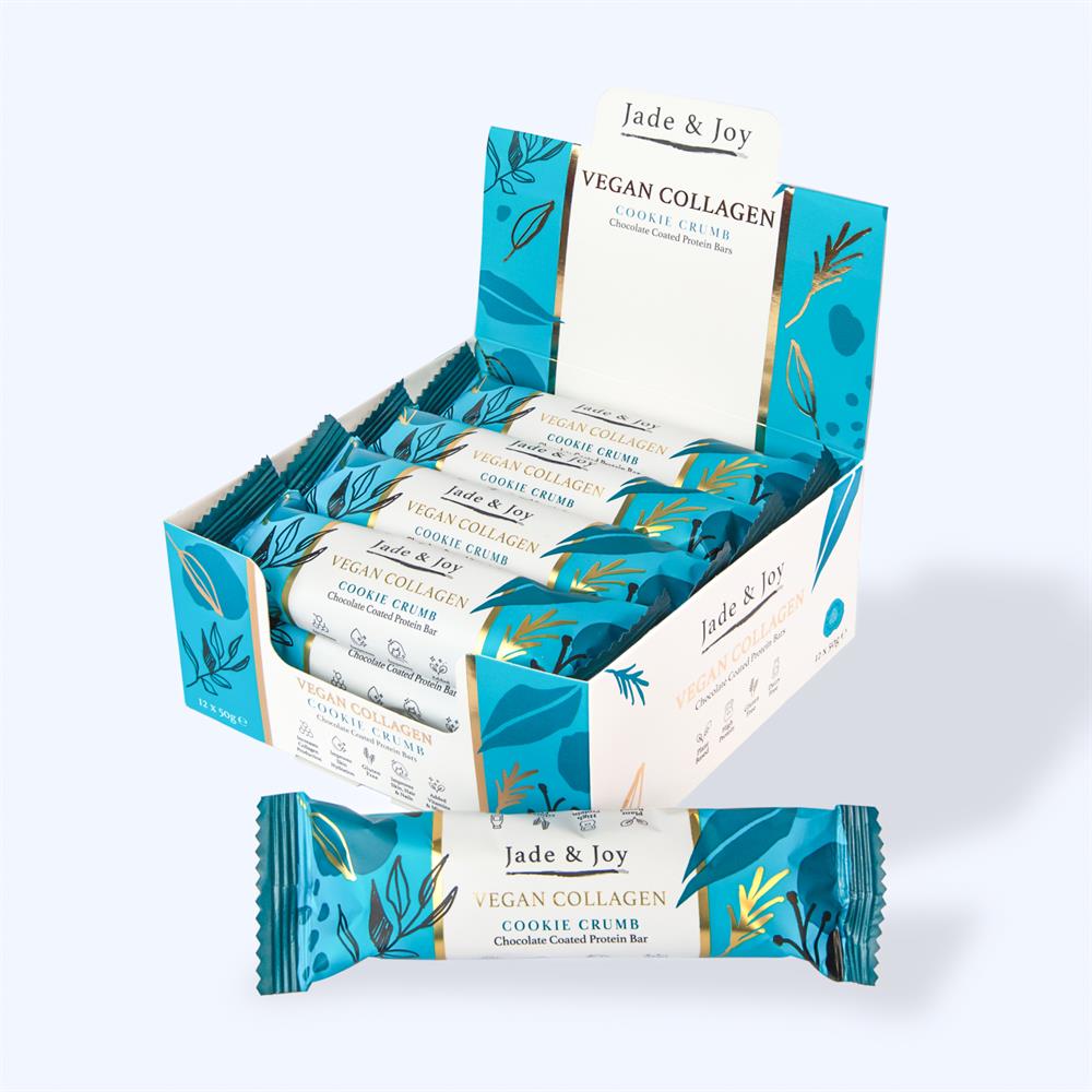 Vegan Collagen Cookie Crumb Protein Bar 50g