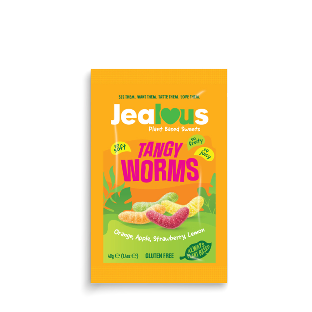 Tangy Worms Sweets