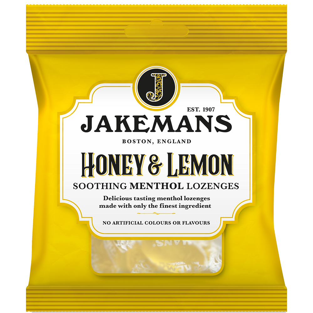 Jakemans Honey & Lemon 73g