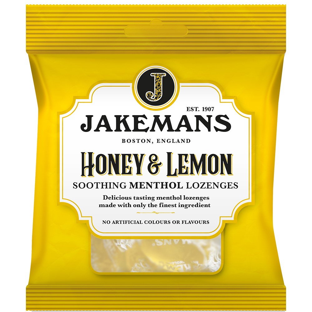 Jakemans Honey & Lemon 73g (Pack of 6)