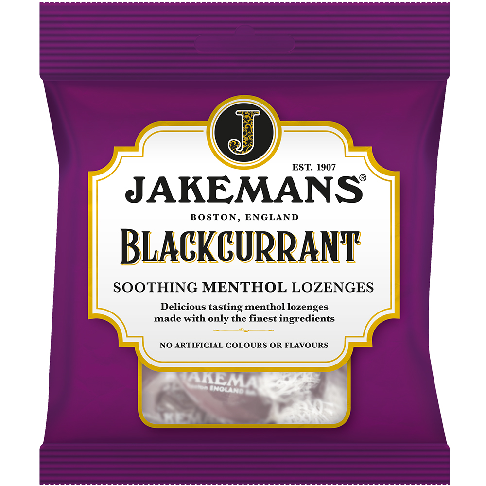 Jakemans Blackcurrant 73g (Pack of 6)