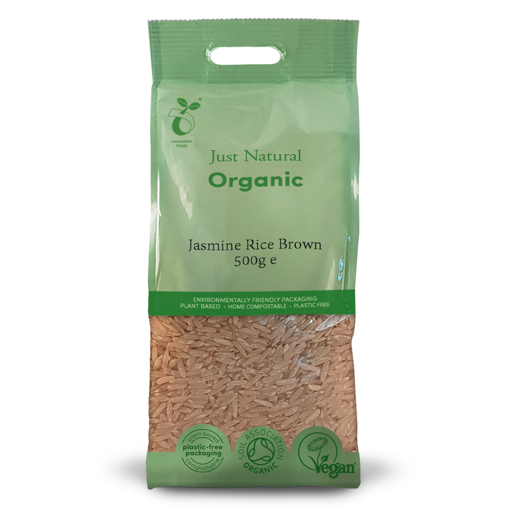 Org Jasmine Rice Brown