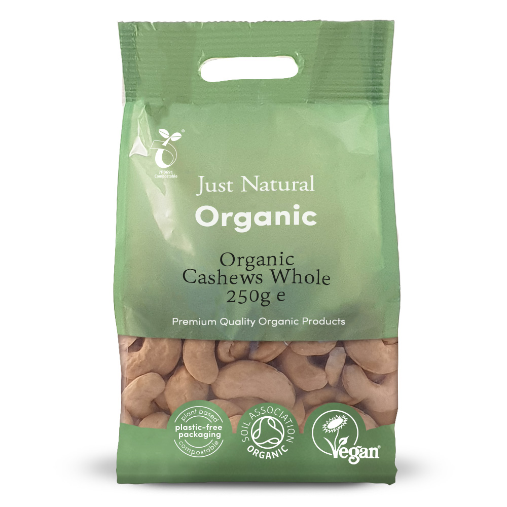 Org Cashews Whole