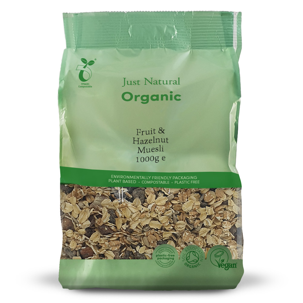 Org Fruit & Hazelnut Muesli