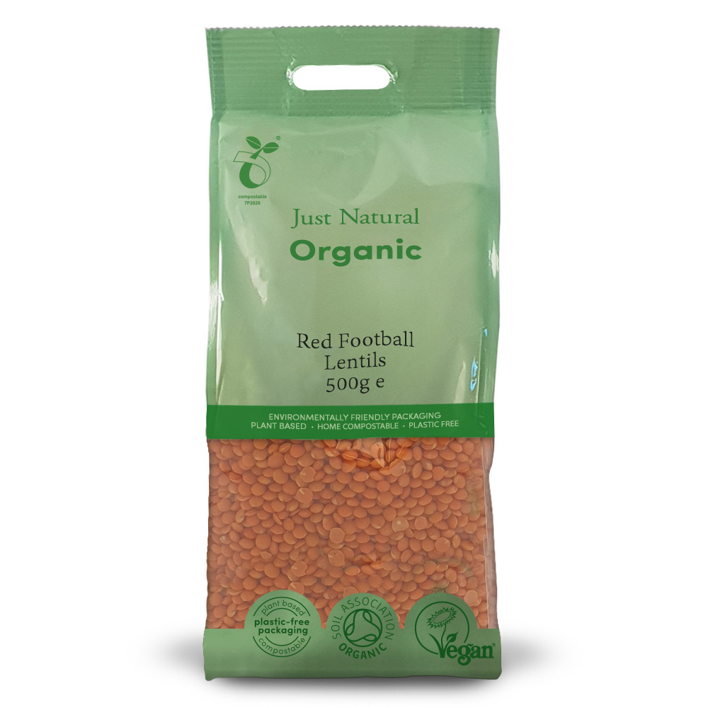 Org Lentils Red Football