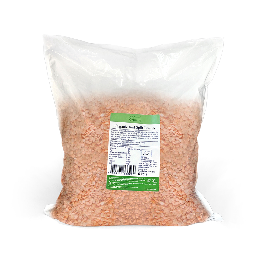 Org Lentils Red Split