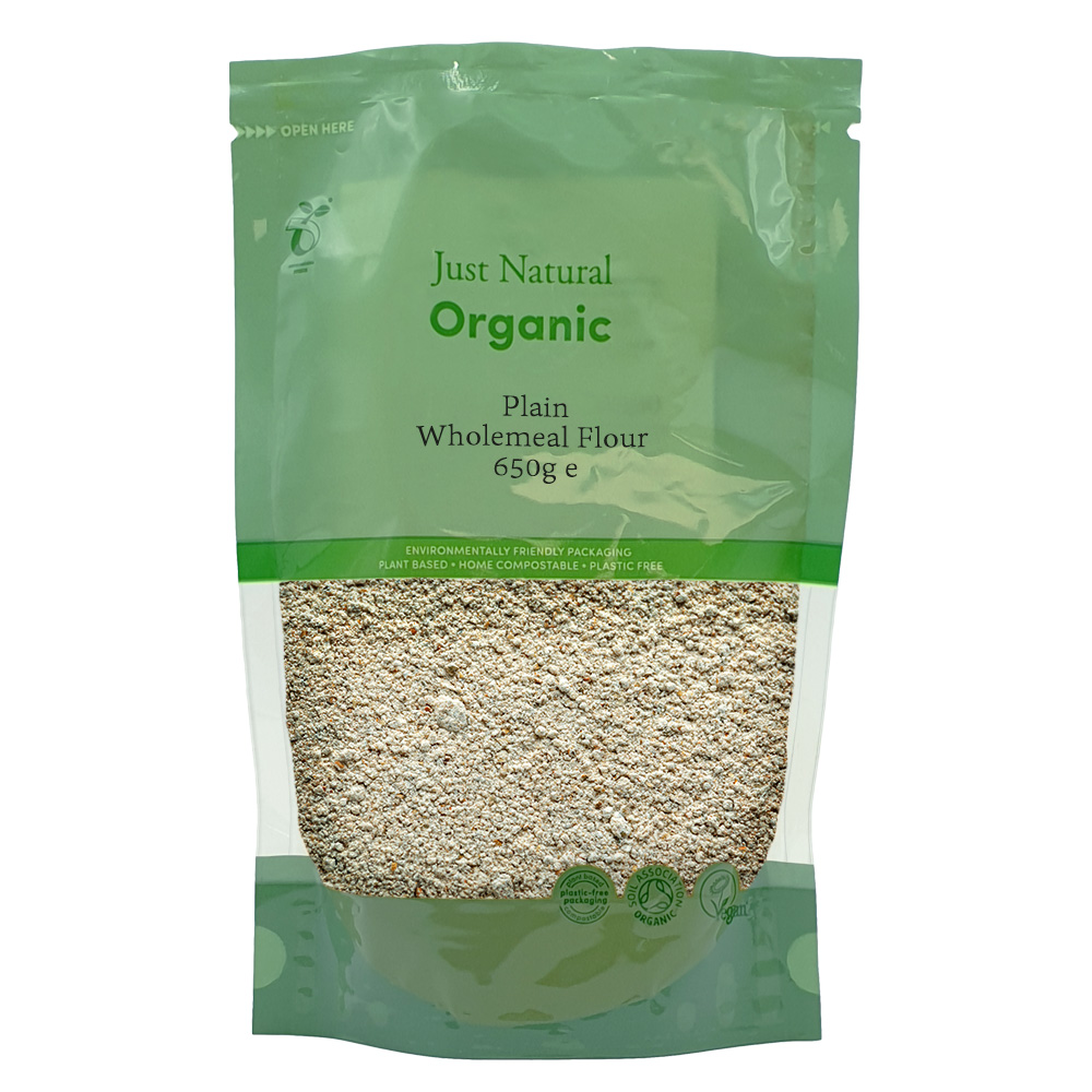 Org Flour Plain Wholemeal