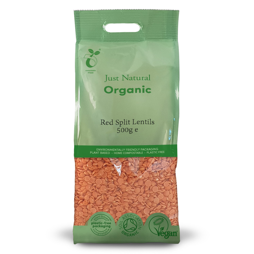 Organic Red Split Lentils