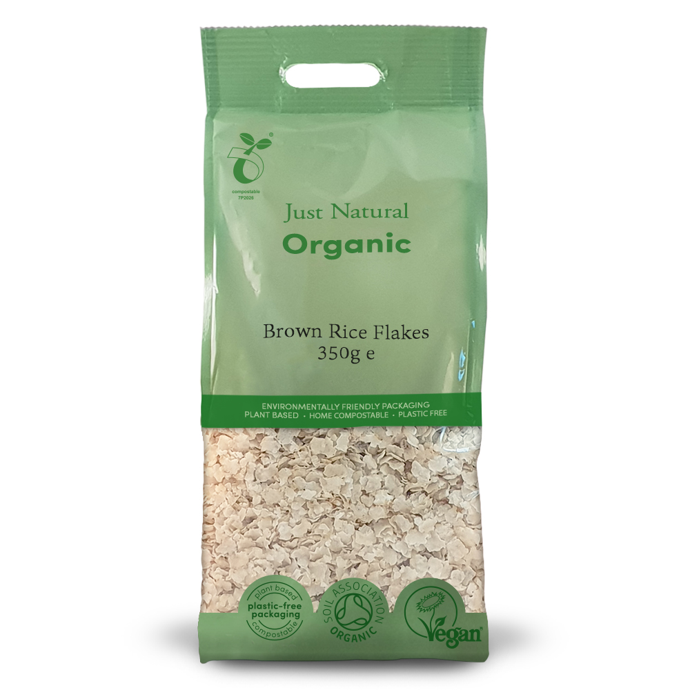 Org Rice Flakes Brown