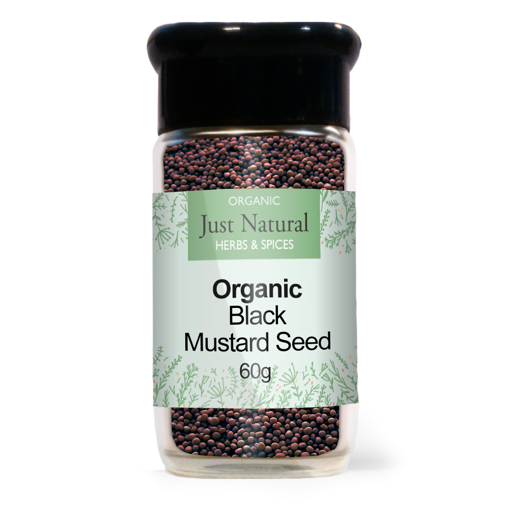 Org Mustard Seed Brown Jar