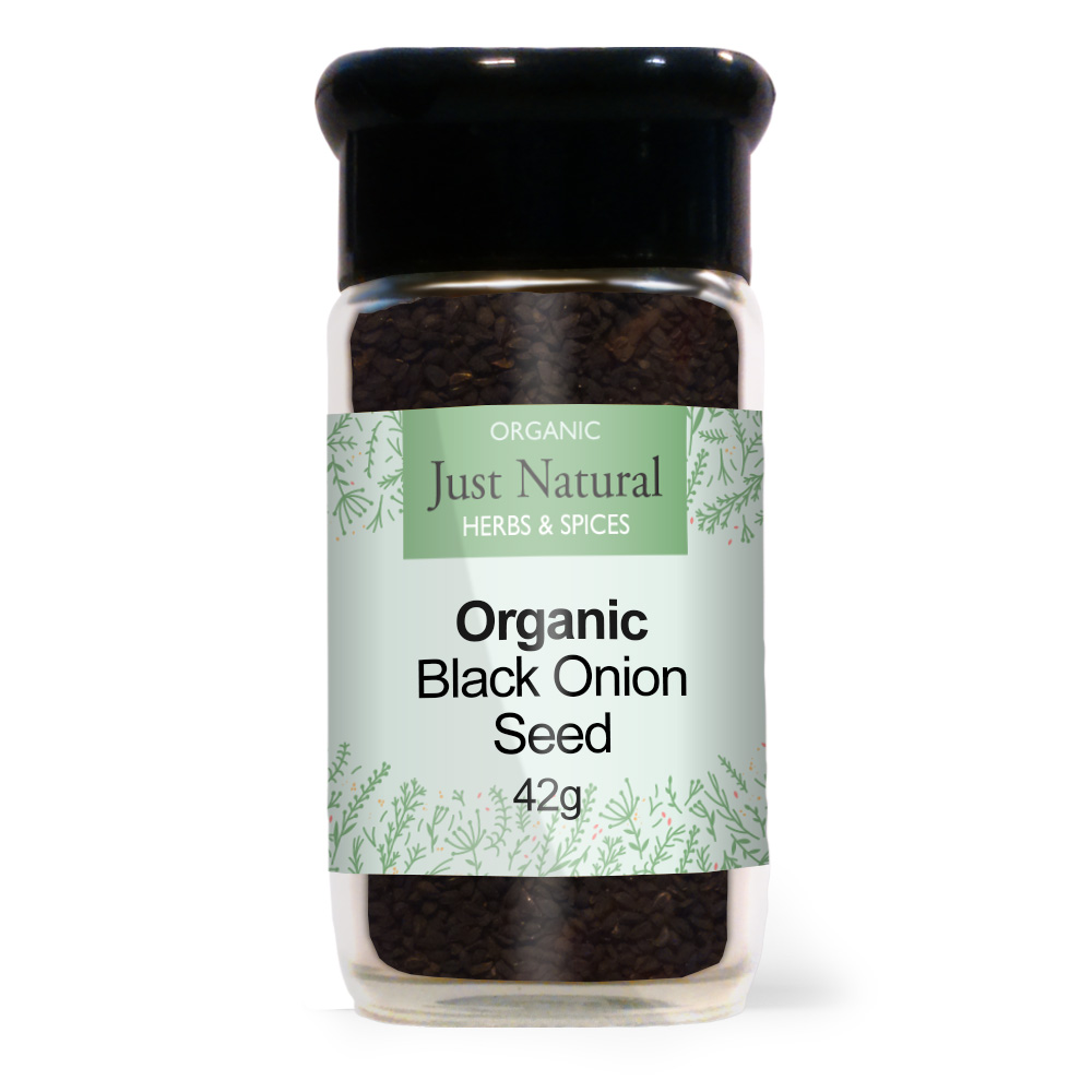 Org Onion Seed Black Jar