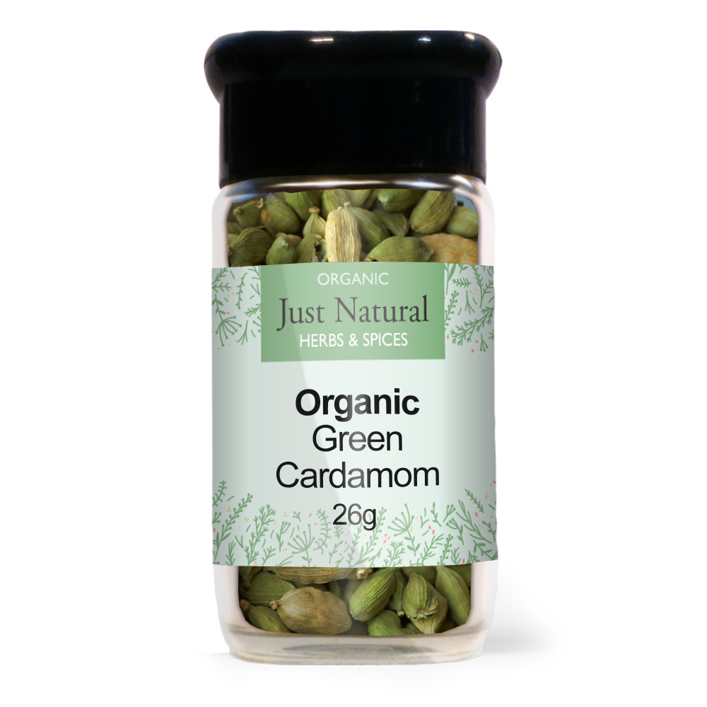 Org Cardamom Pods Jar
