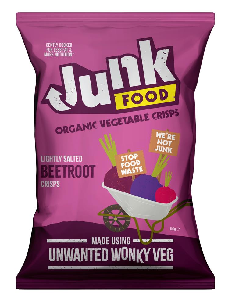 Organic Beetroot Crisps 100g