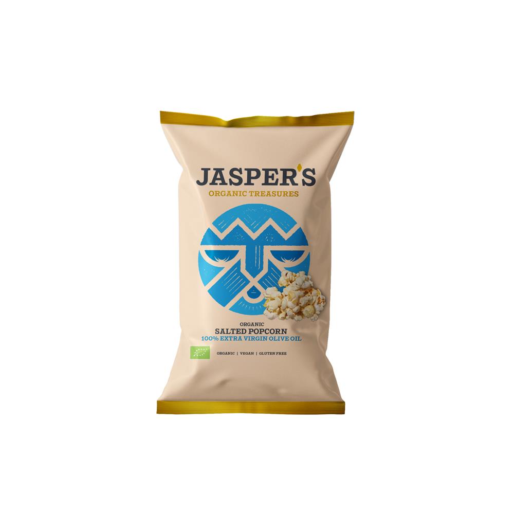 Sea Salt Popcorn 100% Extra Virgin Olive Oil 50g