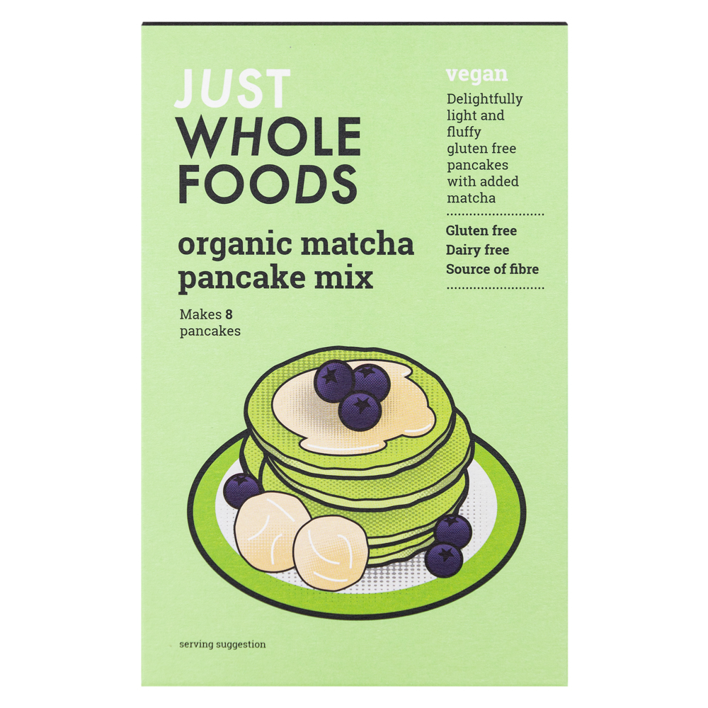Organic & Vegan Matcha Pancake