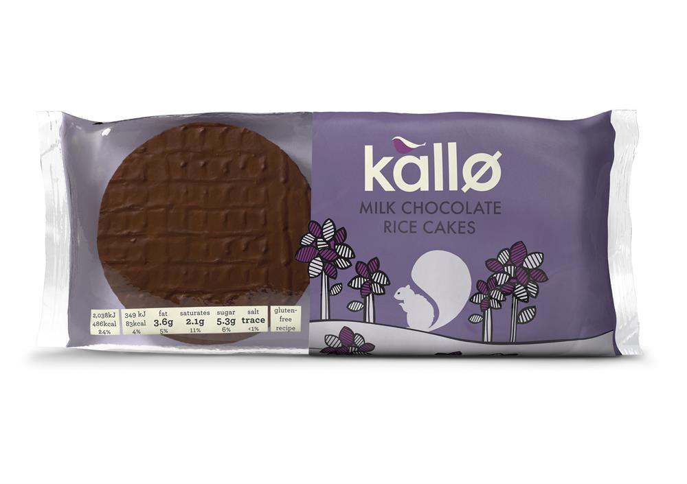 Kallo Milk Chocolate Rice Cake