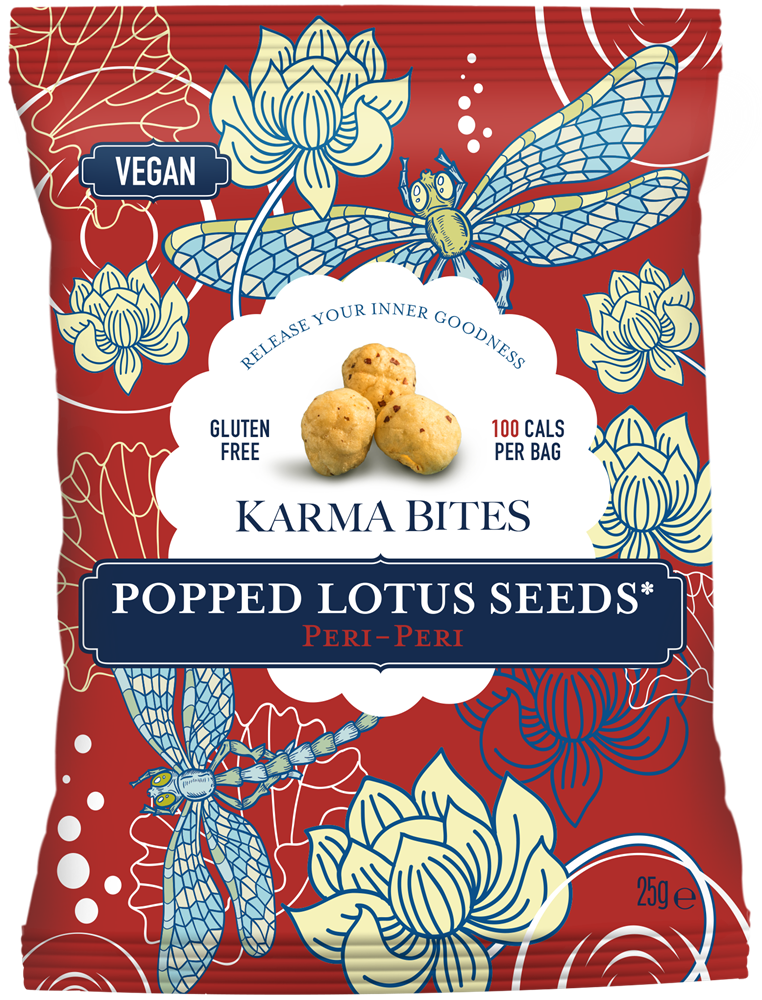 Popped Lotus Seeds Peri-Peri (Pack of 12)