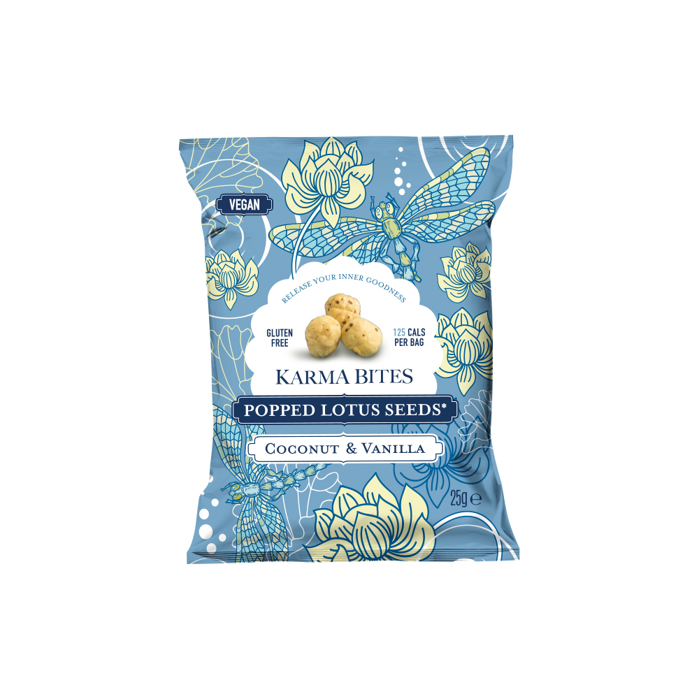Popped Lotus Seeds Coconut (Pack of 12)