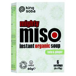 Org Miso Soup Tofu Ginger