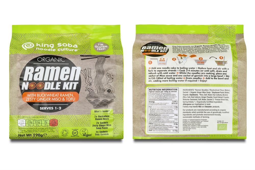 Organic Buckwheat Ramen Kit