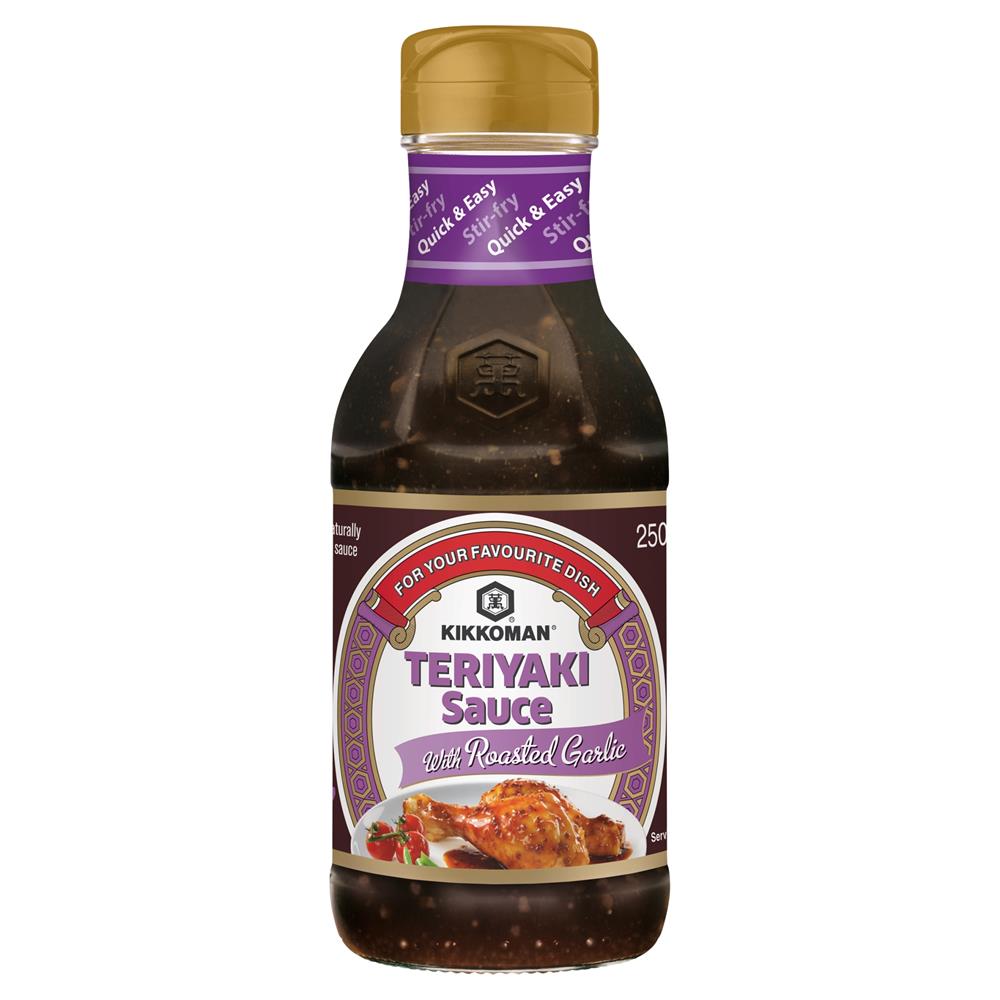 Teriyaki Sauce Roasted Garlic