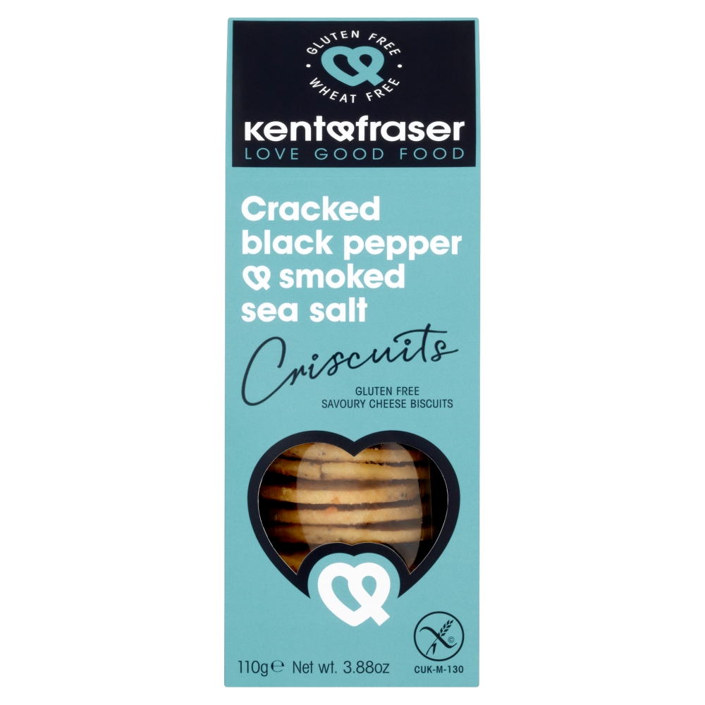 Crackd Black Pepp Cheese Wafer (Pack of 6)