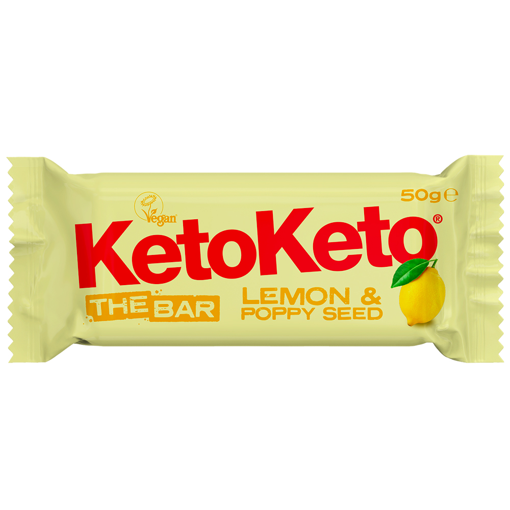 Lemon Poppy Seed Bar (Pack of 12)