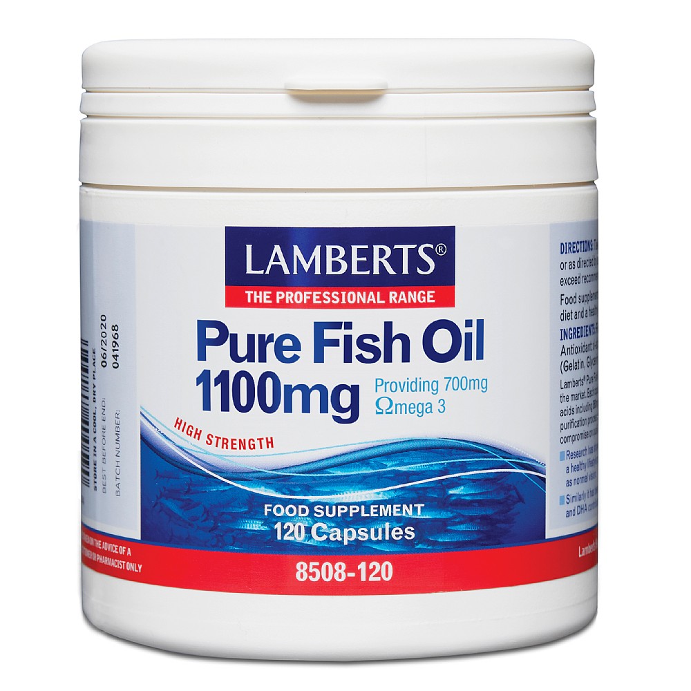 Pure Fish Oil 1100mg 120 capsule