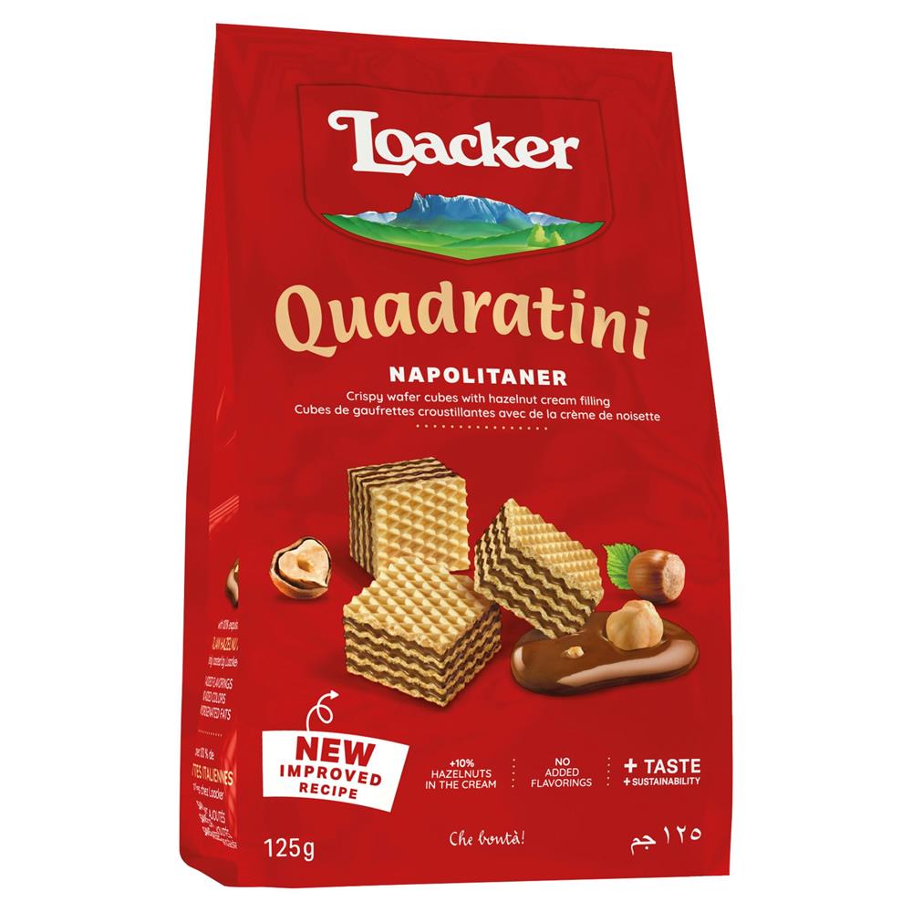 Loacker Napolitaner Quadratini (Pack of 6)