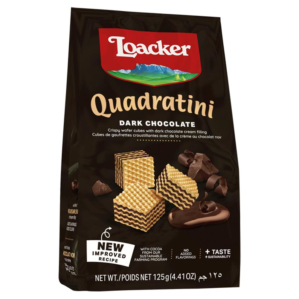 Loacker Dark Chocolate Quadra (Pack of 6)