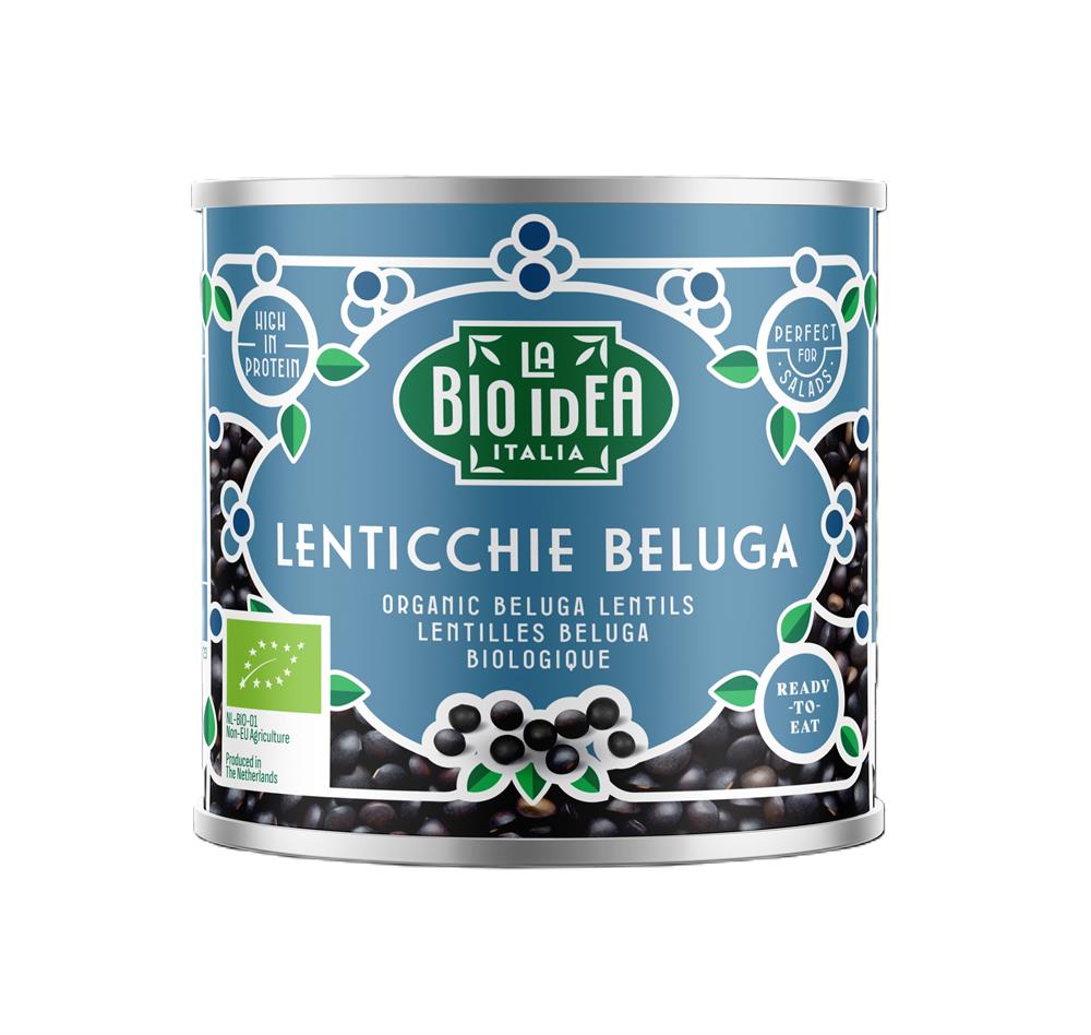 Organic Beluga Lentils (Pack of 2)
