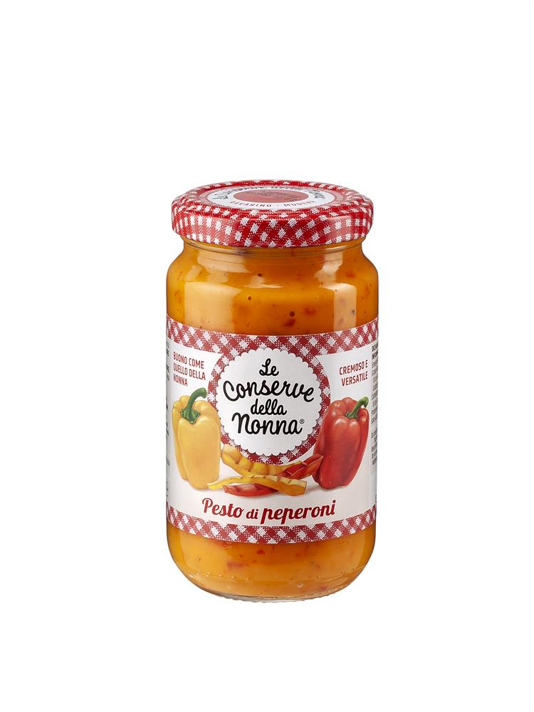 Sweet Grilled Peppers Pesto