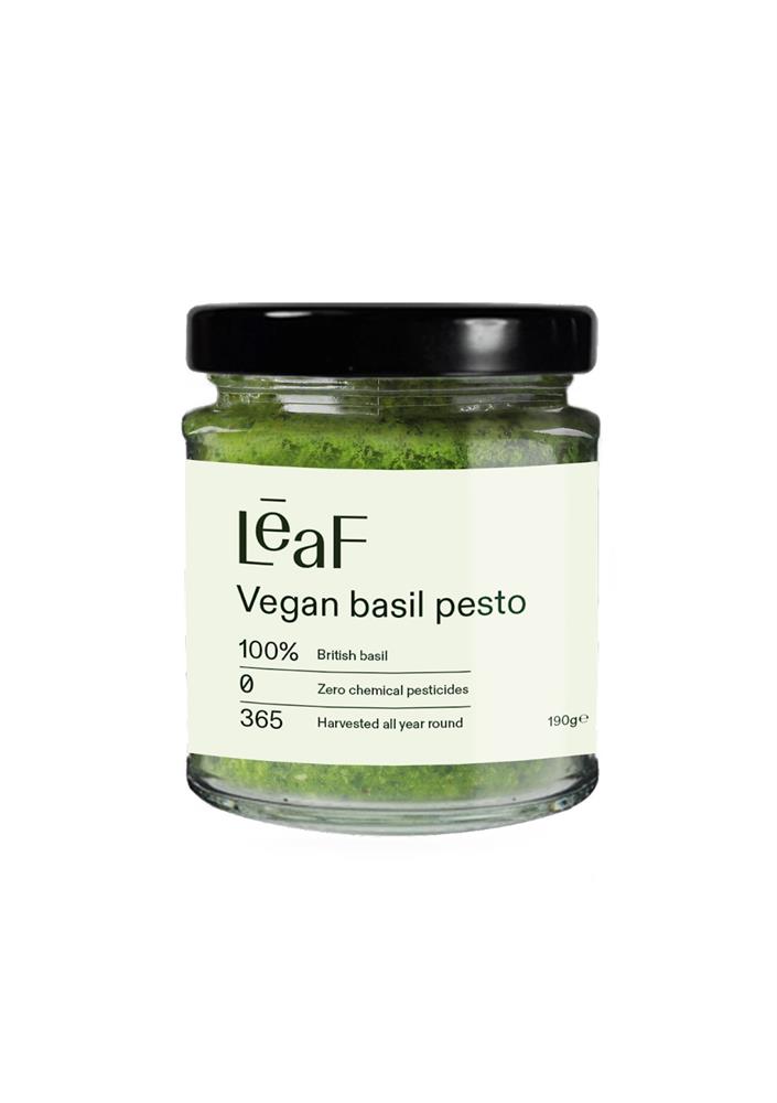 Leaf Vegan Basil Pesto (Pack of 2)