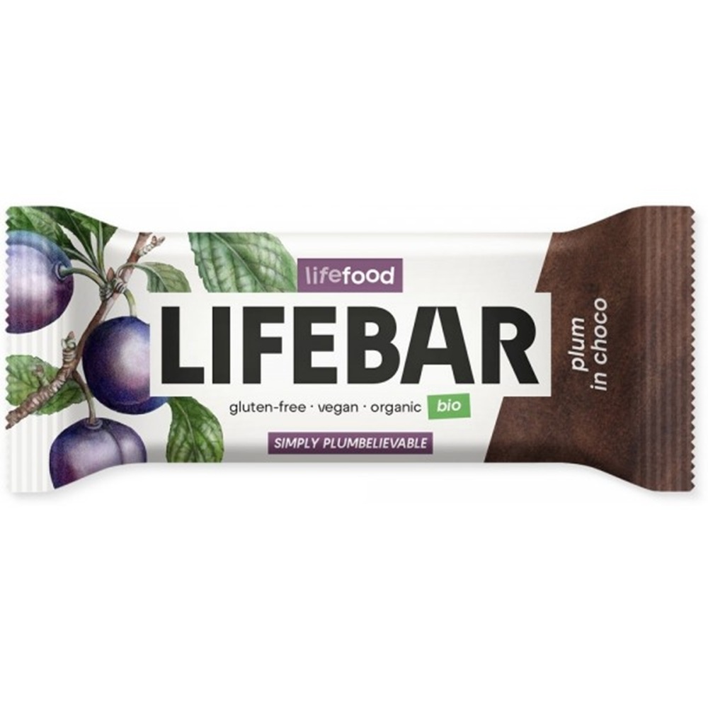 Organic Lifebar InChoco Plum RAW 40 g