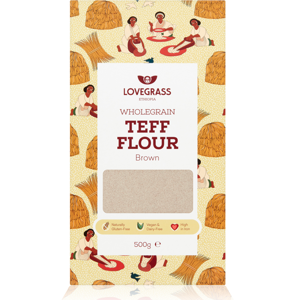 Wholegrain Brown Teff Flour