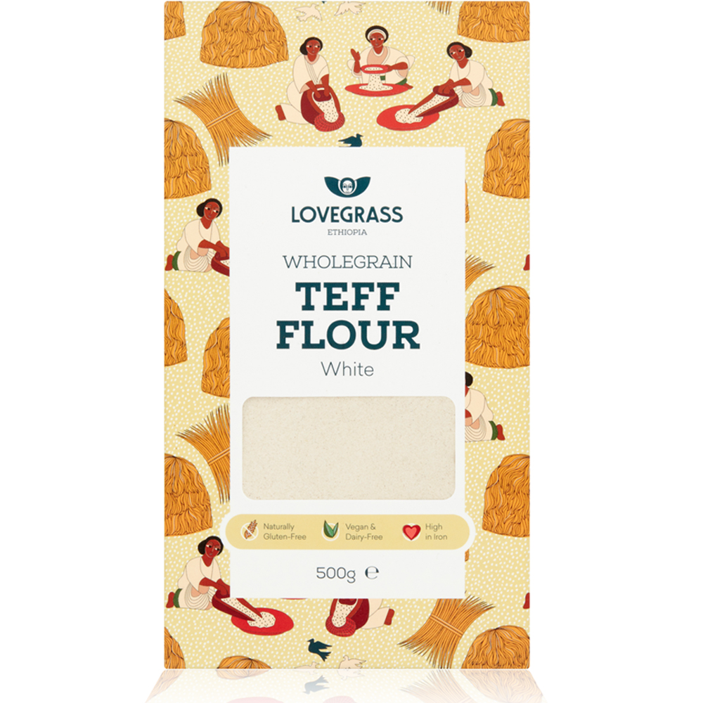Wholegrain White Teff Flour
