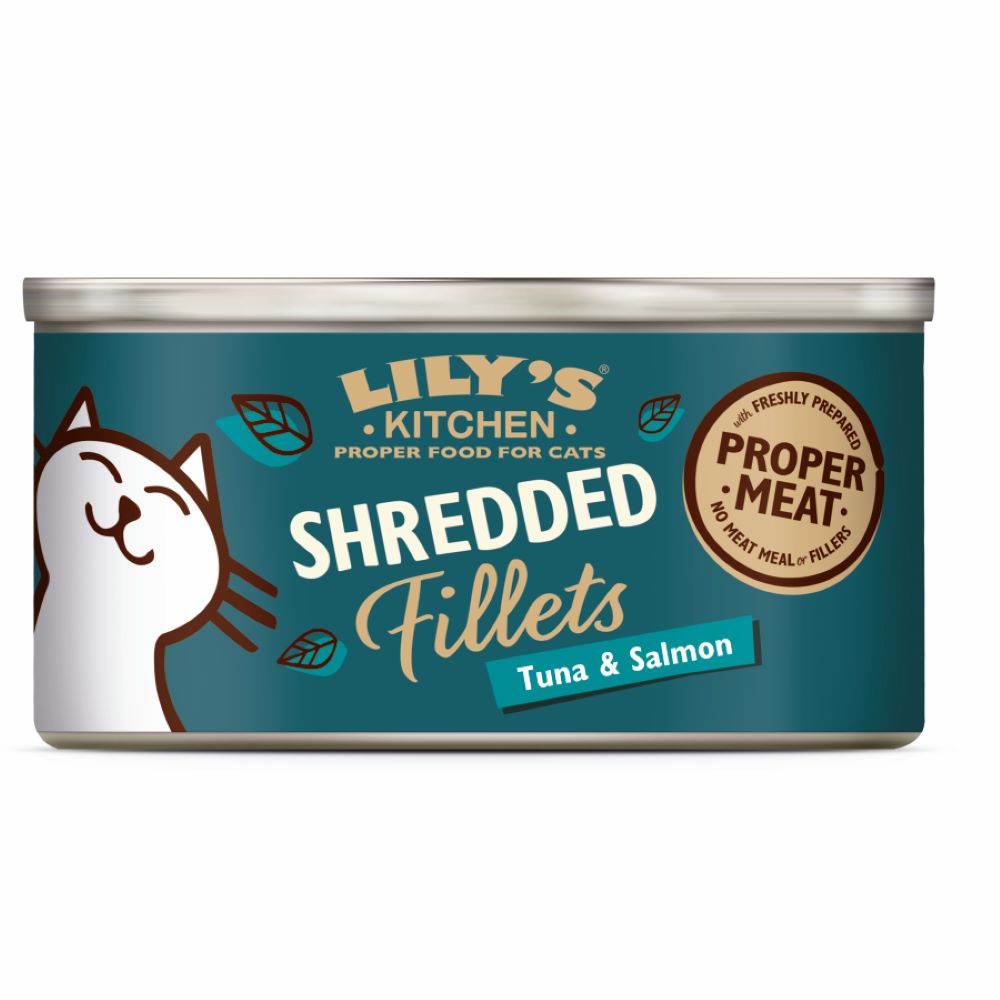 Shred Fillets Tuna & Salmon (Pack of 24)