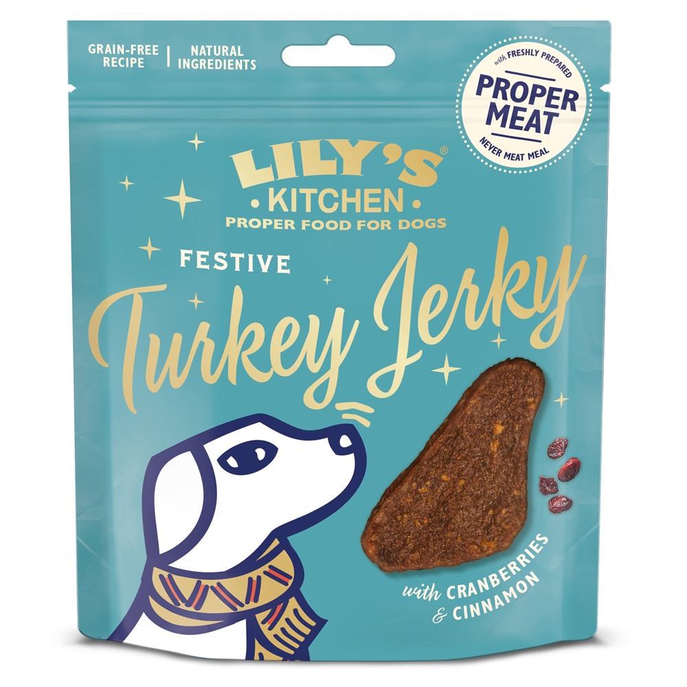 Dog Xmas Turkey Jerky (Pack of 2)