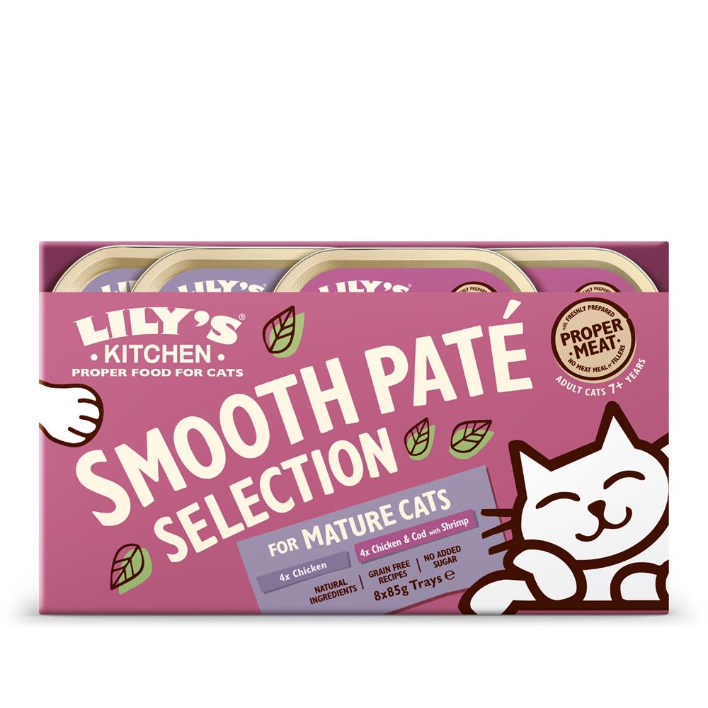 Pate Multipack for Mature Cats